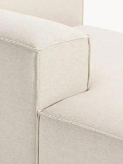 Diván rinconero modular de mezcla de lino Lennon