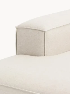 Diván rinconero modular de mezcla de lino Lennon