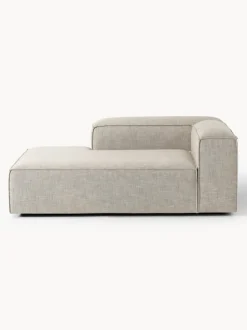 Diván rinconero modular de mezcla de lino Lennon