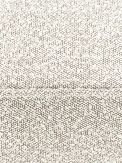 Diván rinconero modular en tejido bouclé Lennon