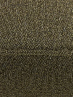 Diván rinconero modular en tejido bouclé Lennon