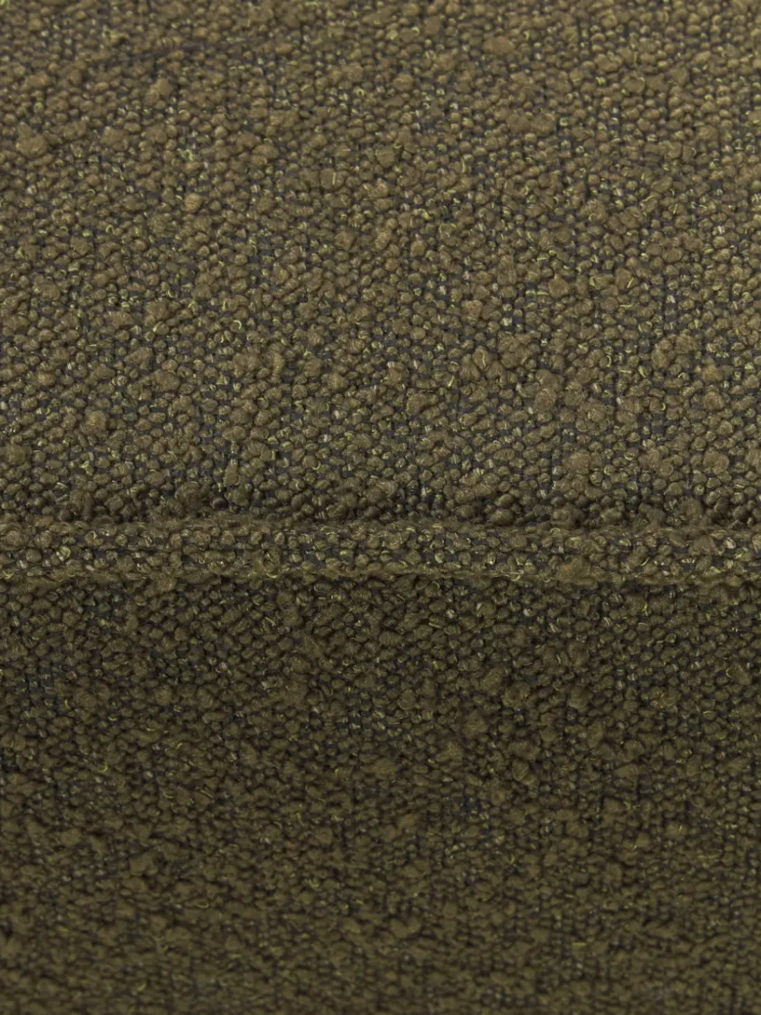 Diván rinconero modular en tejido bouclé Lennon