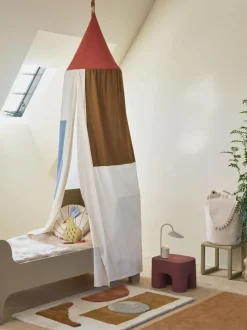Dosel para cama de algodón ecológico Patch