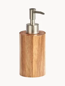 Dosificador de jabón de madera de acacia Wood