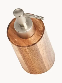 Dosificador de jabón de madera de acacia Wood