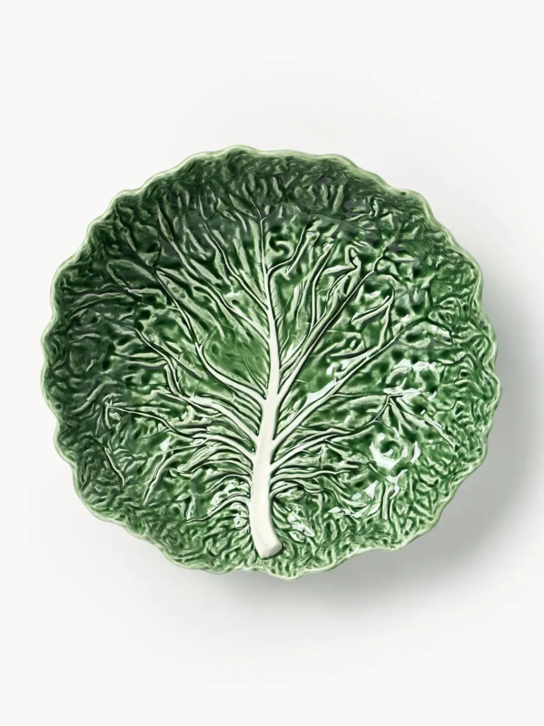 Ensaladera pintada a mano Cabbage