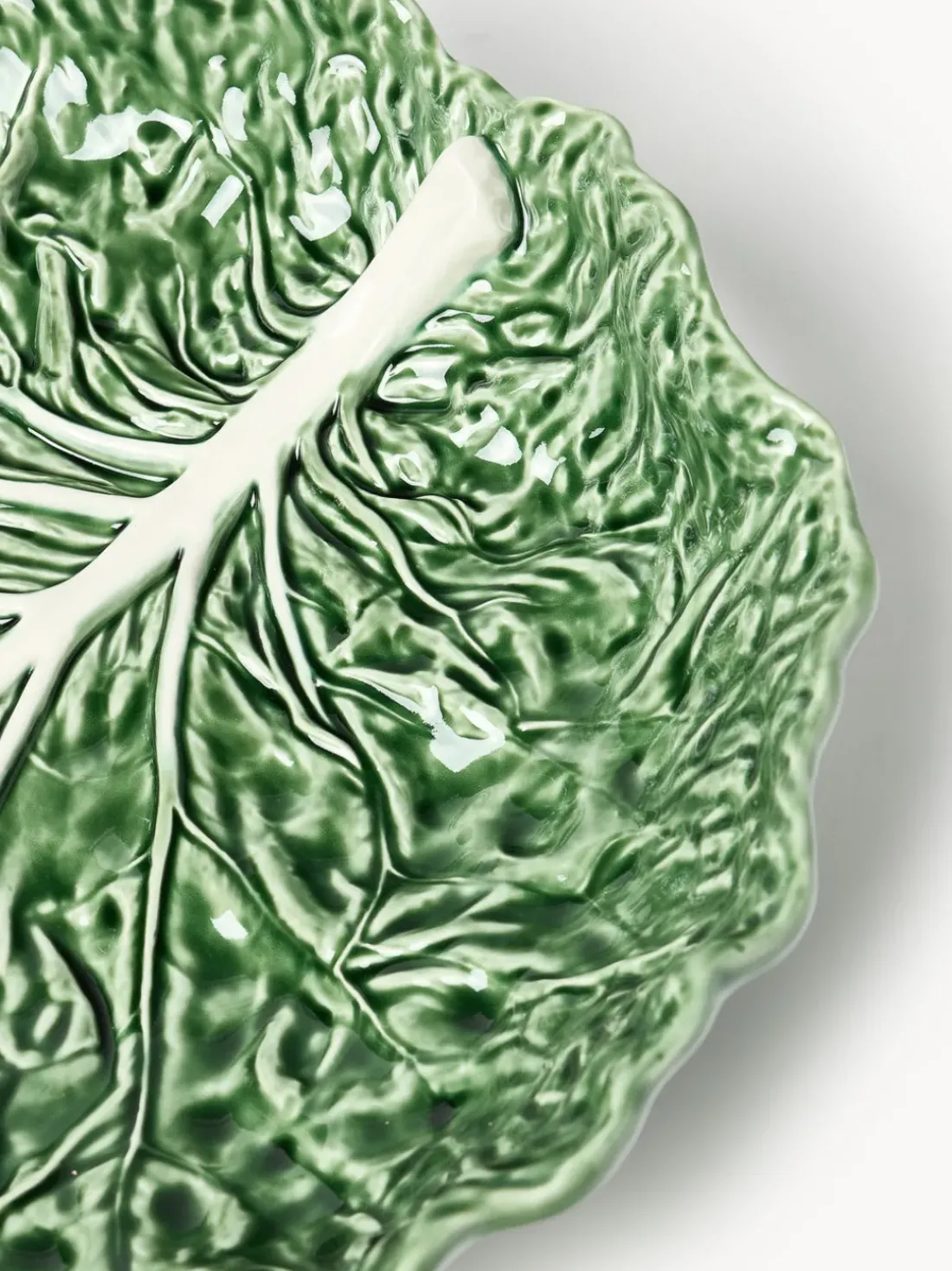 Ensaladera pintada a mano Cabbage