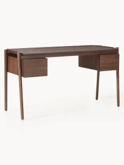 Escritorio de madera con cajones Libby