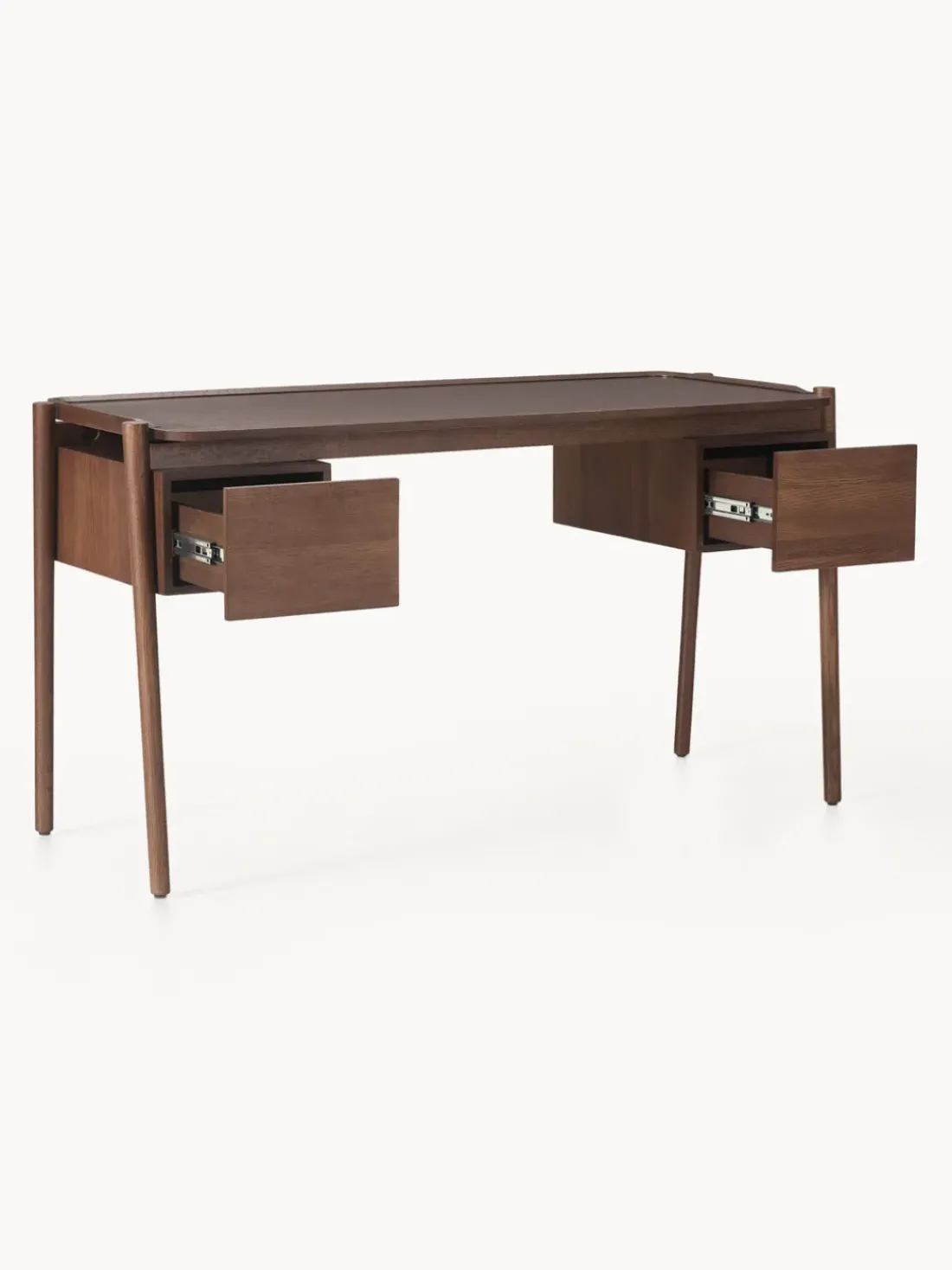Escritorio de madera con cajones Libby