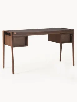 Escritorio de madera con cajones Libby