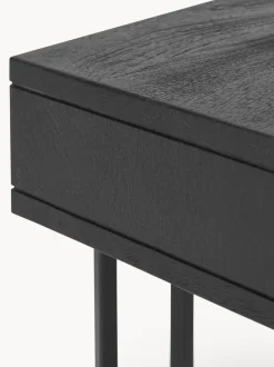 Escritorio de madera de mango con cajón Luca