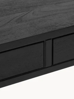 Escritorio de madera de mango con cajón Luca