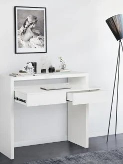 Escritorio estrecho con tablero extensible Teresa