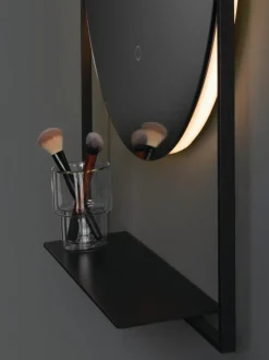 Espejo de pared con iluminación LED Cassiopea