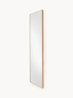 Espejo de pared con marco de madera de roble Avery