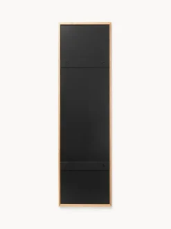Espejo de pared con marco de madera de roble Avery