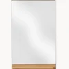 Espejo de pared de madera Rim