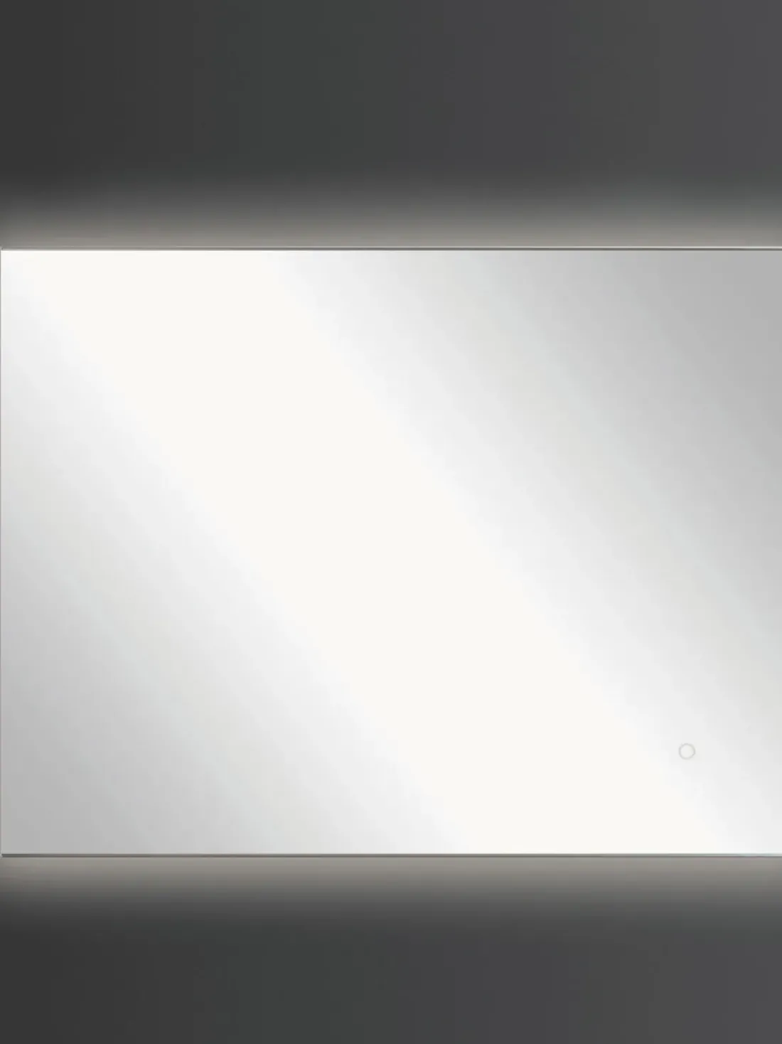 Espejo de pared sin marco con iluminación LED Galaxy, tamaños diferentes