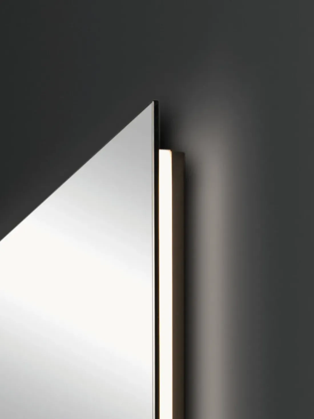 Espejo de pared sin marco con iluminación LED Galaxy, tamaños diferentes
