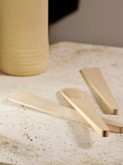Espátula de madera de haya Turner Singles