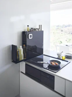 Estante de cocina extraíble de metal Tower