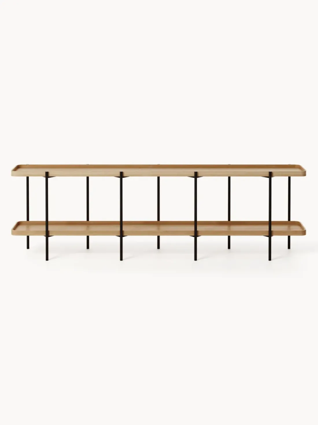 Estantería baja de madera Renee
