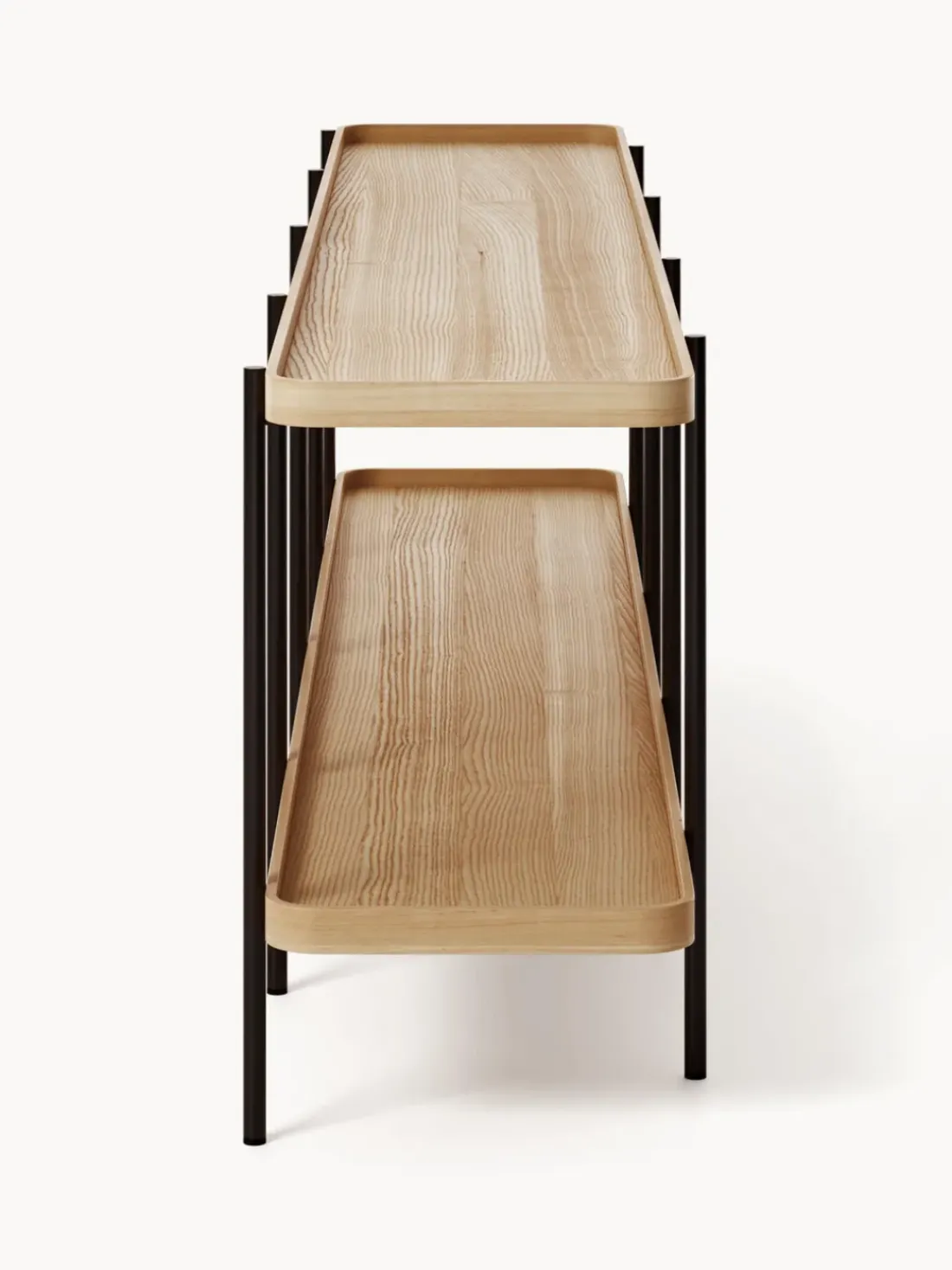 Estantería baja de madera Renee