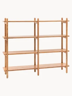 Estantería de madera de acacia Cannes
