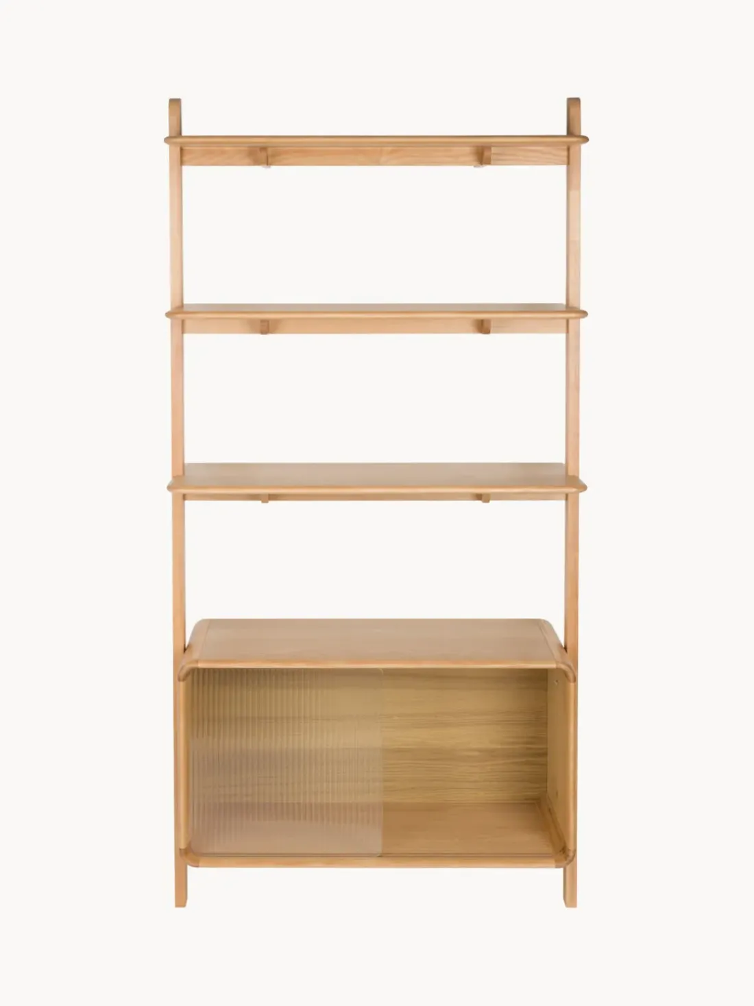 Estantería de madera de fresno Rise