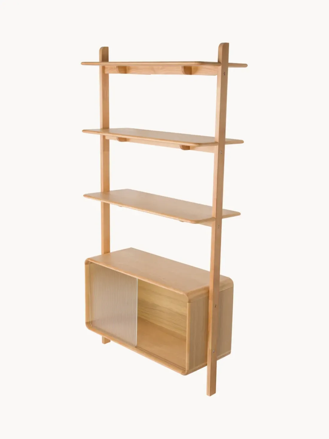 Estantería de madera de fresno Rise