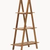 Estantería escalera de madera de acacia Victora