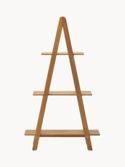 Estantería escalera de madera de acacia Victora