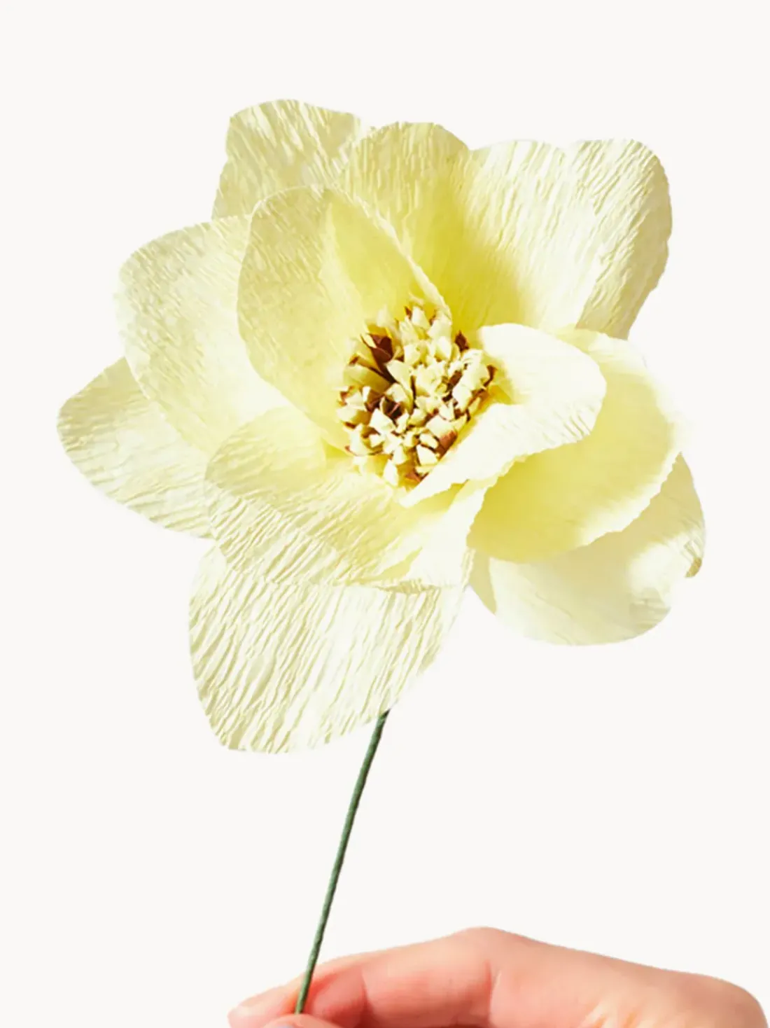 Flor artificial artesanal Dahlia