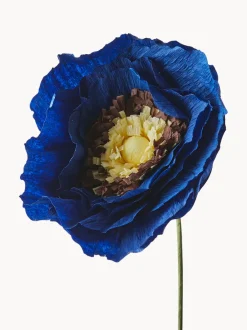 Flor artificial artesanal Ice Poppy