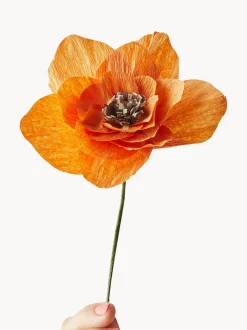 Flor artificial artesanal Poppy