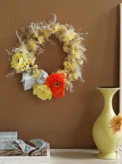 Flor artificial artesanal Poppy