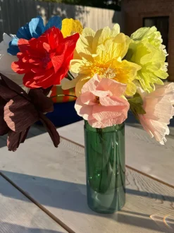 Flor artificial artesanal Veggie Rose