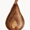 Frutero artesanal de madera de acacia Fruit, 2 uds.