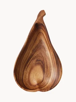 Frutero artesanal de madera de acacia Fruit, 2 uds.