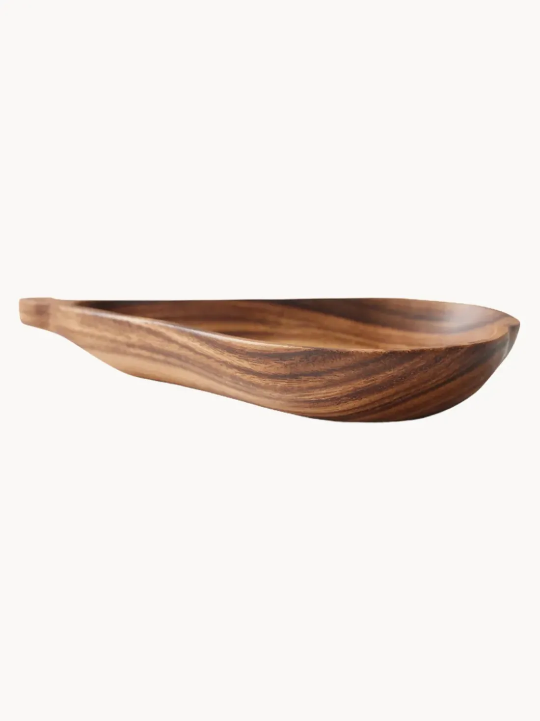Frutero artesanal de madera de acacia Fruit, 2 uds.