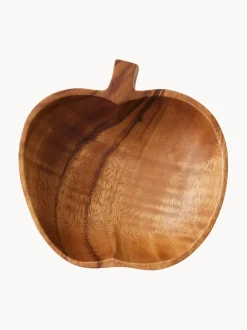 Frutero artesanal de madera de acacia Fruit, 2 uds.