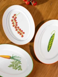 Fuente de porcelana Fine Bone China Tomato