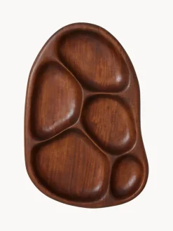 Fuente de servir artesanal de madera de acacia Tidy, 40 cm