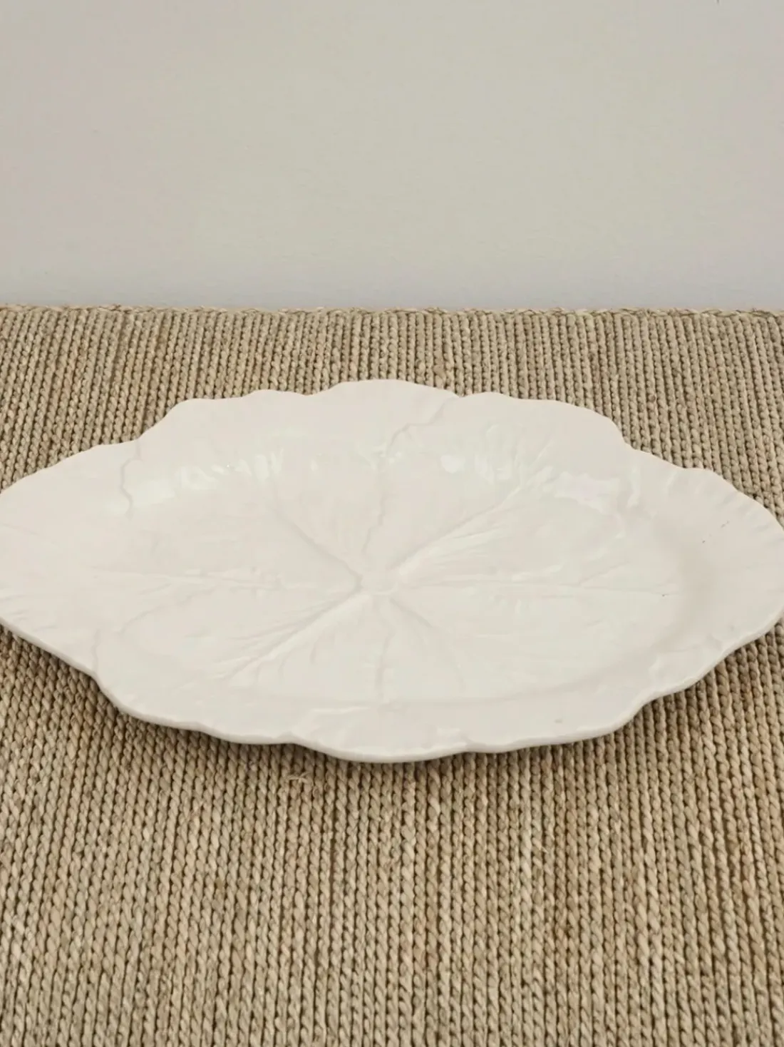 Fuente ovalada Cabbage