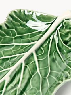Fuente pintada a mano Cabbage
