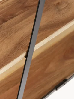 Fuente 3 pisos de madera de acacia Serve