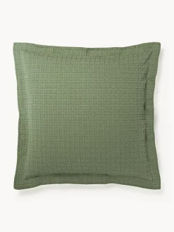 Funda de almohada con dobladillo texturizada Orville