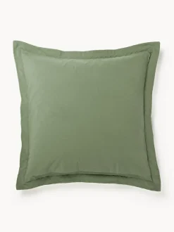 Funda de almohada con dobladillo texturizada Orville