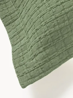 Funda de almohada con dobladillo texturizada Orville
