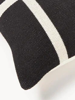 Funda de cojín artesanal con motivos geométricos Asta
